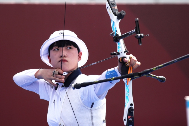 安山［写真　五輪写真共同取材団］