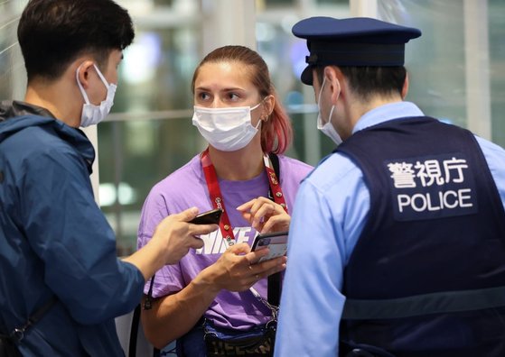 ベラルーシ短距離陸上選手のクリスツィナ・ツィマノウスカヤ選手が１日、羽田空港で帰国を拒否し、政治的亡命を申請した。　［写真　ベラルーシスポーツ連帯財団（ＢＳＳＦ）］