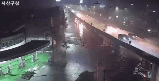 小さいが強力な台風１２号 建物浸水 道路流失など被害続出 韓国 Joongang Ilbo 中央日報