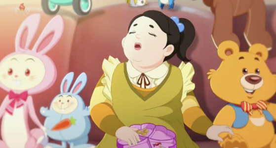 写真 北朝鮮のダイエットアニメ Joongang Ilbo 中央日報