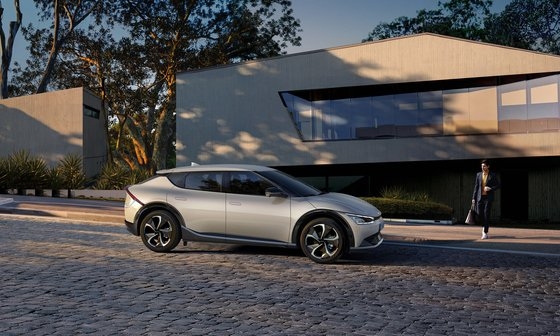 起亜がＳＫイノベーションと廃バッテリーのリサイクルプロジェクトを最初に適用するＥＶ６［写真　起亜］