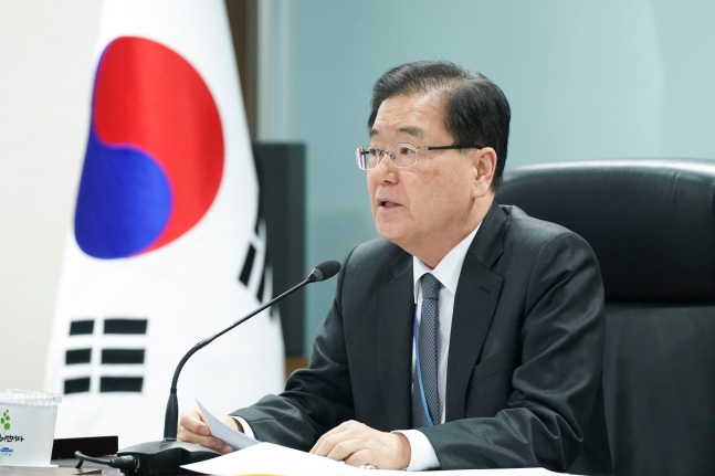 鄭義溶（チョン・ウィヨン）韓国外交部長官