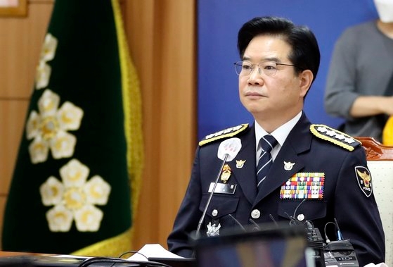 韓国の金昌竜（キム・チャンリョン）警察庁長
