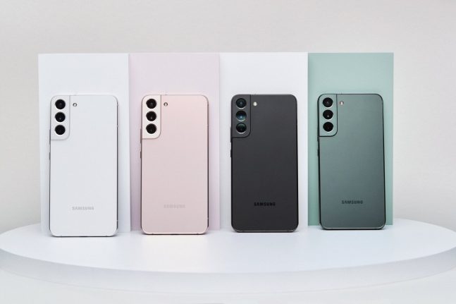 サムスン電子の新作フラグシップフォン「Ｇａｌａｘｙ　Ｓ２２」シリーズ［写真　サムスン電子］