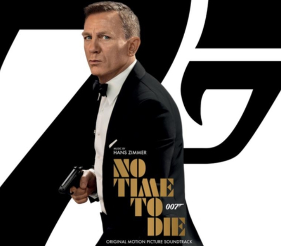 「ジェームズ・ボンド」シリーズ映画『００７／ノー・タイム・トゥ・ダイ』のポスター［映画『００７』シリーズ公式Ｔｗｉｔｔｅｒ　キャプチャー］