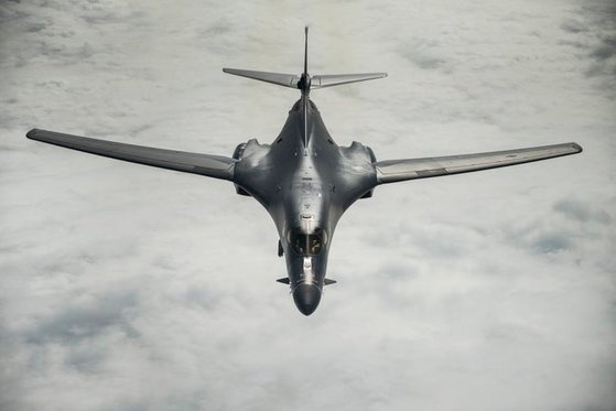 米国空軍の爆撃機Ｂ－１Ｂ「ランサー」［写真　米空軍］