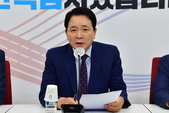 韓国与党「国民の力」の成一鍾（ソン・イルジョン）政策委員会議長