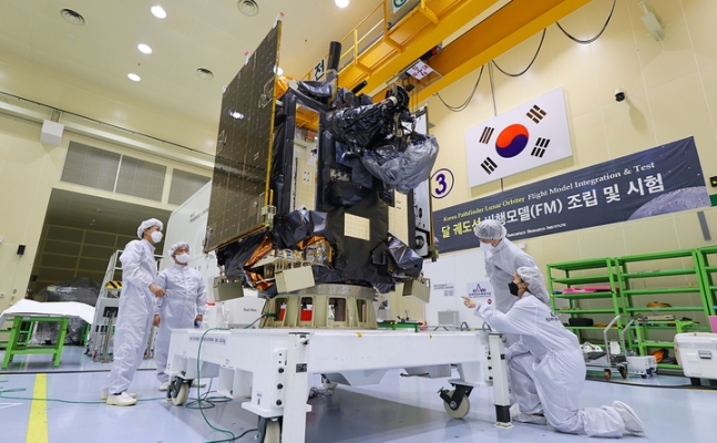 韓国月探査用軌道ではタヌリ（写真韓国航空宇宙研究院提供）