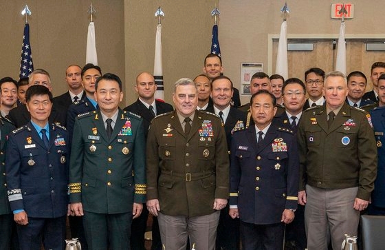 韓日米の参謀総長、ワシントンで北朝鮮対応方案会議…米「韓日防御の 