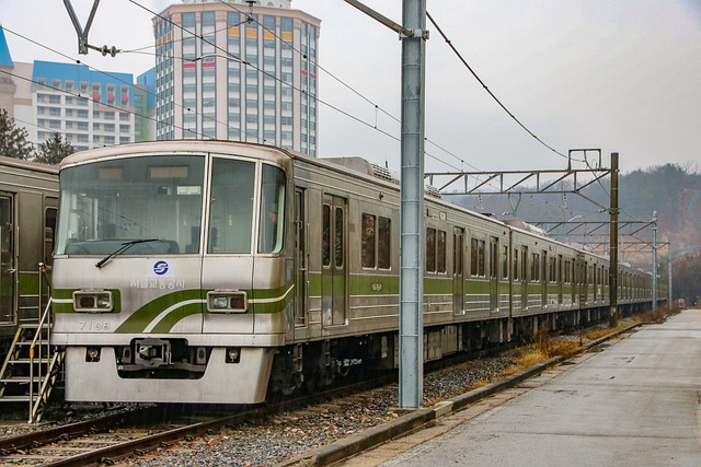 ソウル地下鉄７号線の列車 ［pixabay］ 