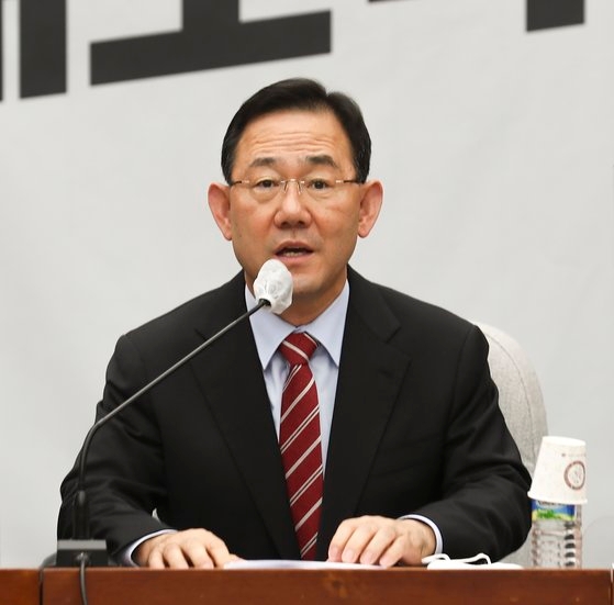 「国民の力」の朱豪英（チュ・ホヨン）院内代表