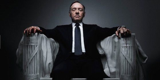 俳優ケビン・スペイシーが出演したドラマ『ハウス・オブ・カード　野望の階段』のイメージ。［写真　ネットフリックス］
