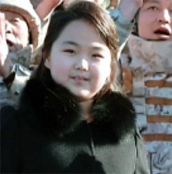 金正恩委員長の次女・キム・ジュエさん