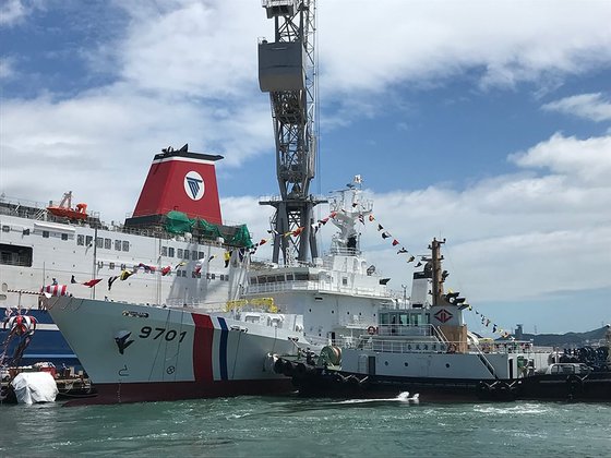 日本がＯＤＡでフィリピンに支援した９７メートル級警備艦　三菱重工業