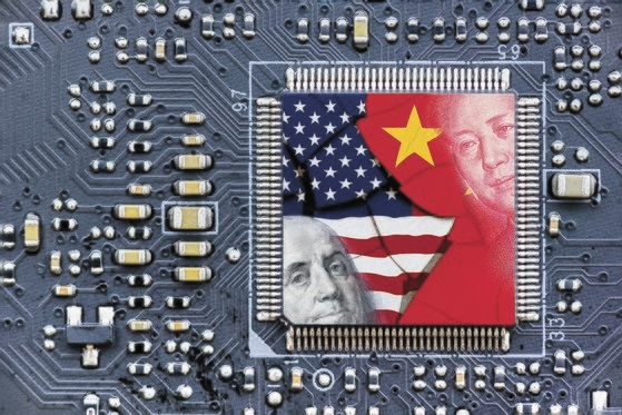 米国と中国の半導体戦争が激しくなっている。［写真　シャッターストック］