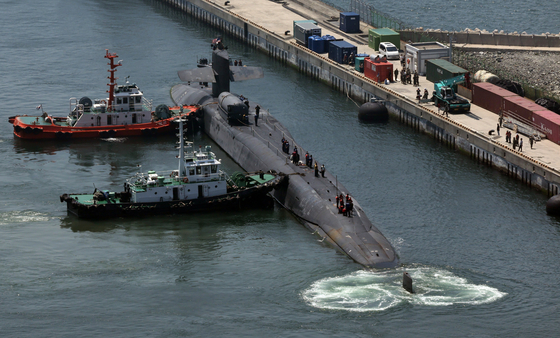 米最大規模の核弾頭潜水艦『ブーマー』 ４０年目で初めて韓国へ 