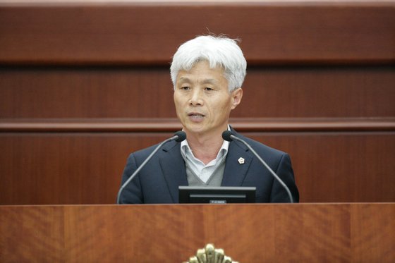 廉永先（ヨム・ヨンソン）全羅北道議員。［写真　全羅北道議会］