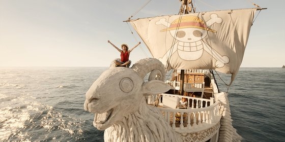 実写版『ＯＮＥ　ＰＩＥＣＥ』。［写真　Ｎｅｔｆｌｉｘ］