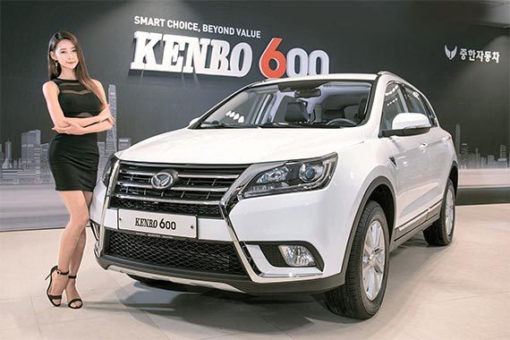 中韓自動車の中型ＳＵＶ「ケンボ（ＫＥＮＢＯ）６００」