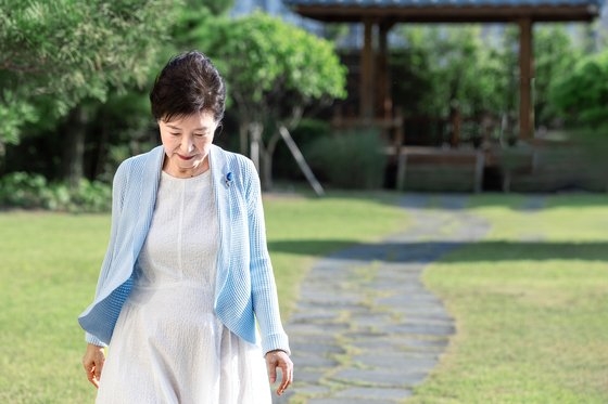 韓国元大統領の朴槿恵（パク・クネ）氏。クォン・ヒョクジェ写真専門記者