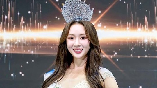 ２０２３年ミスコリア「真」のチェ・チェウォンさん。［写真　ＧＬＯＢＡＬ　Ｅ＆Ｂ］