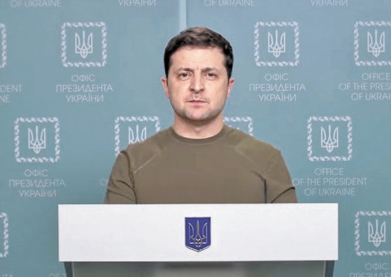 ゼレンスキー・ウクライナ大統領