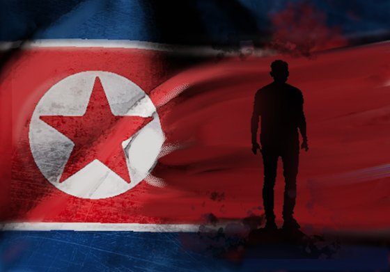 北朝鮮の人権侵害、ただ見ているばかりでよいのだろうか。［イラスト　キム・ジユン］