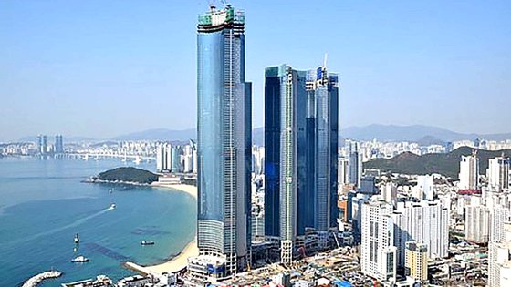 釜山海雲台区（プサン・ヘウンデグ）の「エルシティ」［中央フォト］