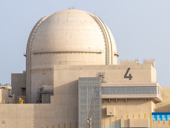 バラカ原発４号機　［写真　韓国電力］