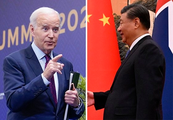 バイデン米大統領と習近平中国国家主席