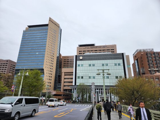  １０月に東京工業大学と統合する東京都文京区の東京医科歯科大学キャンパス。