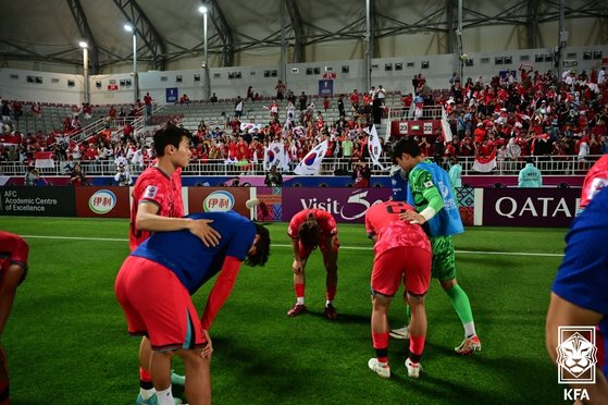 韓国サッカーが伏兵インドネシアにＰＫ戦で敗れ、五輪１０大会連続出場はならなかった。［写真　大韓サッカー協会］