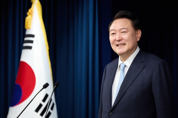 韓国の尹錫悦大統領（写真　大統領室提供）
