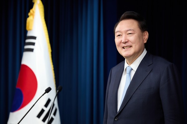韓国の尹錫悦大統領（写真　大統領室提供）