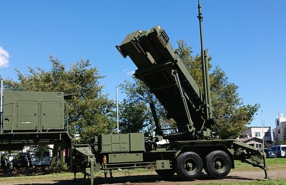 日本陸上自衛隊が運用するＰＡＣ３ミサイル　防衛省