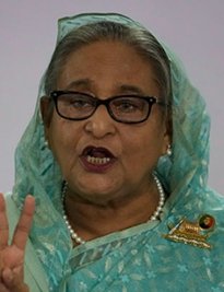 バングラデシュのシェイク・ハシナ首相