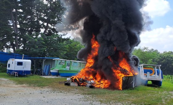 ［写真　全北消防本部］