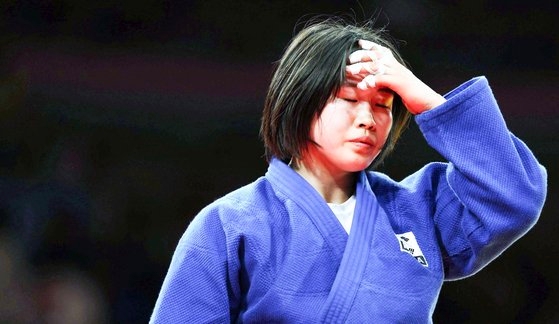 柔道韓国代表の許海実（ホ・ミミ、２２、慶北体育会）