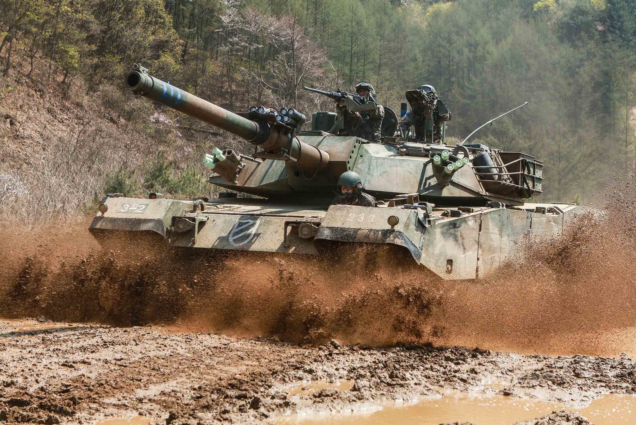 Ｋ－１戦車　［写真　韓国陸軍］