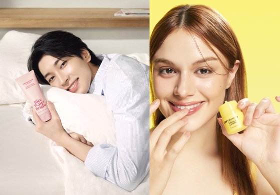  ＬＧ生活健康はＣＮＰのリップセリンとザ・フェイスショップのライスウォーターブライト（美感水）クレンジング製品が米アマゾンで大きな人気を呼んでいると明らかにした。［写真　ＬＧ生活健康］