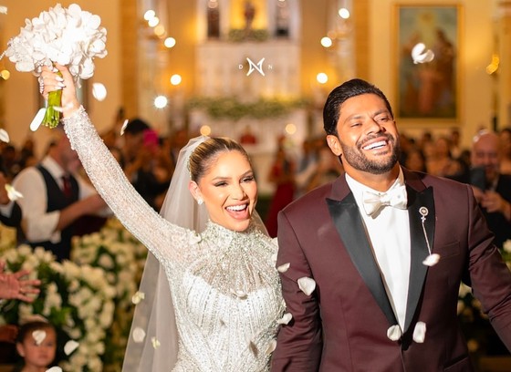   元妻の姪と結婚式を挙げたブラジルのサッカー選手［インスタグラム　キャプチャー］