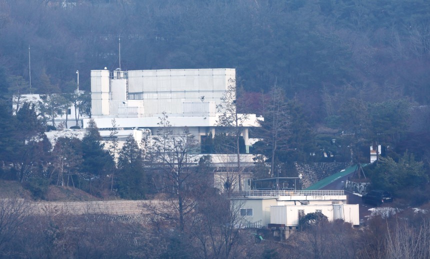 ソウル竜山区漢南洞（ヨンサング・ハンナムドン）官邸の様子。キム・ギョンロク記者