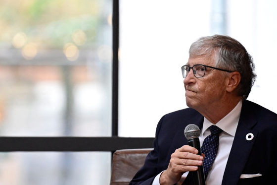 ビル・ゲイツ氏。
