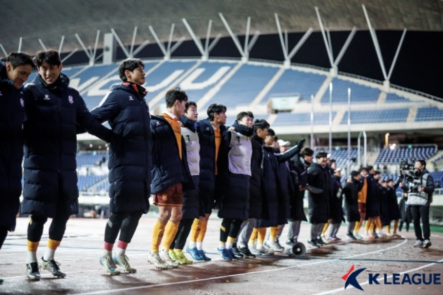 光州ＦＣ［写真　韓国プロサッカー連盟］