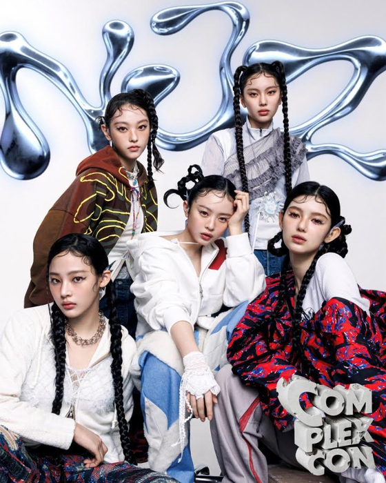 ガールズグループＮＪＺ（ニュージーンズ）。［写真　コンプレックスコン］