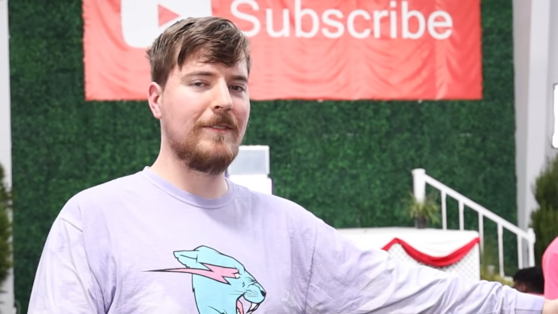 世界１位のユーチューバー、ミスタービースト（ＭｒＢｅａｓｔ）［ユーチューブ　キャプチャー］