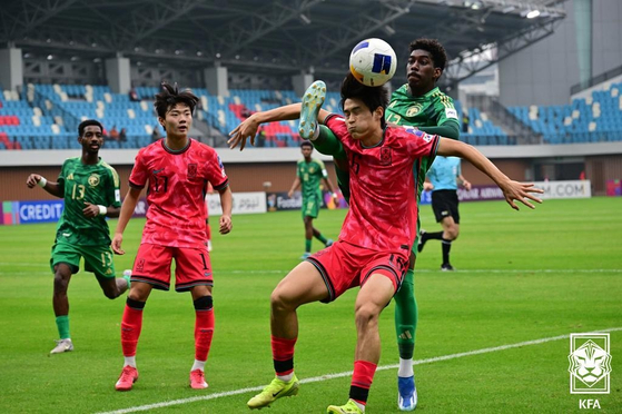 Ｕ－２０アジアカップ準決勝で韓国はサウジアラビアにＰＫ戦で敗れ、決勝進出を逃した。　［写真　大韓サッカー協会］