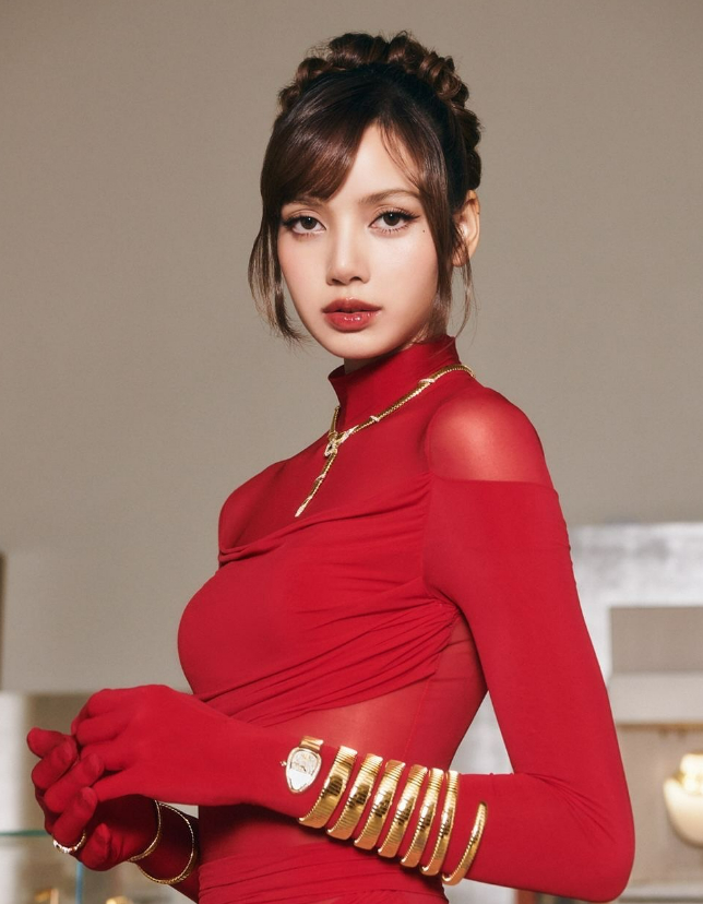 ＢＬＡＣＫＰＩＮＫのリサ