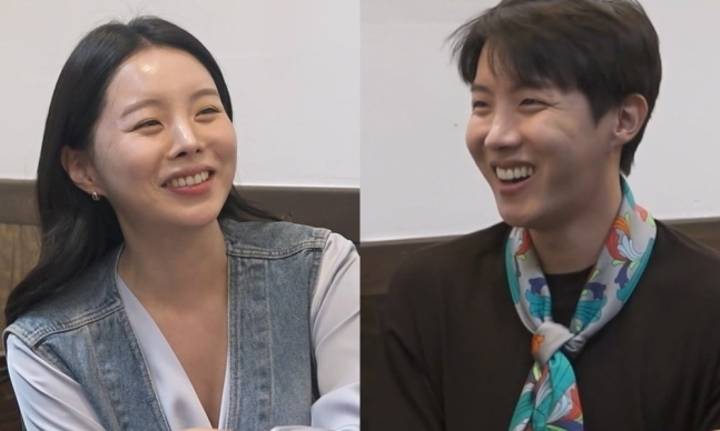 ＢＴＳのＪ－ＨＯＰＥと実姉［写真　ＭＢＣ］  ​
