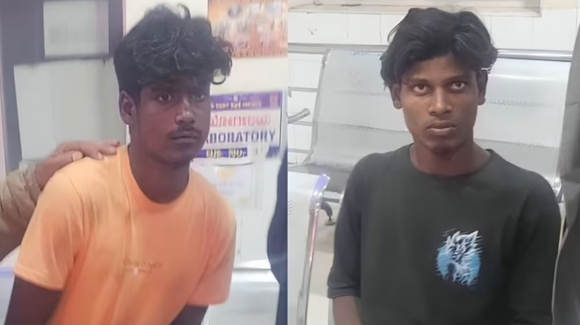 女性観光客に性的暴行を加えたインド人男性。［写真　インディア・トゥデイのユーチューブ］   ​